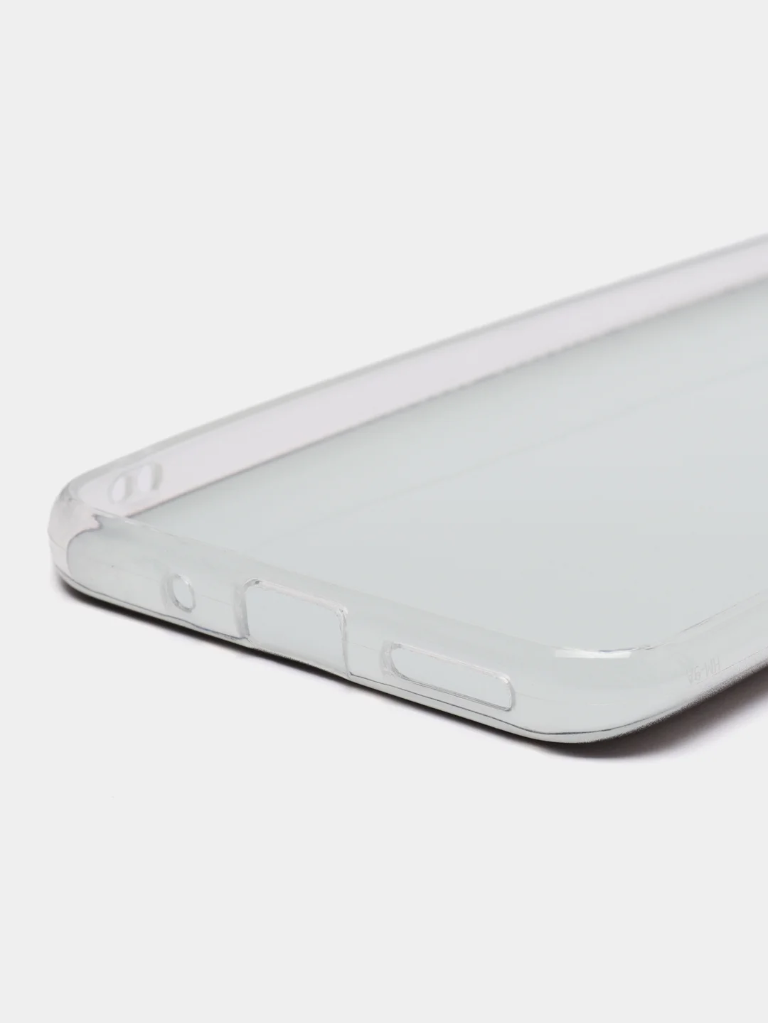 Темно-синий силиконовый чехол на Xiaomi Redmi 9A / Сяоми Редми 9А прозрачный с рисунком, защита камеры