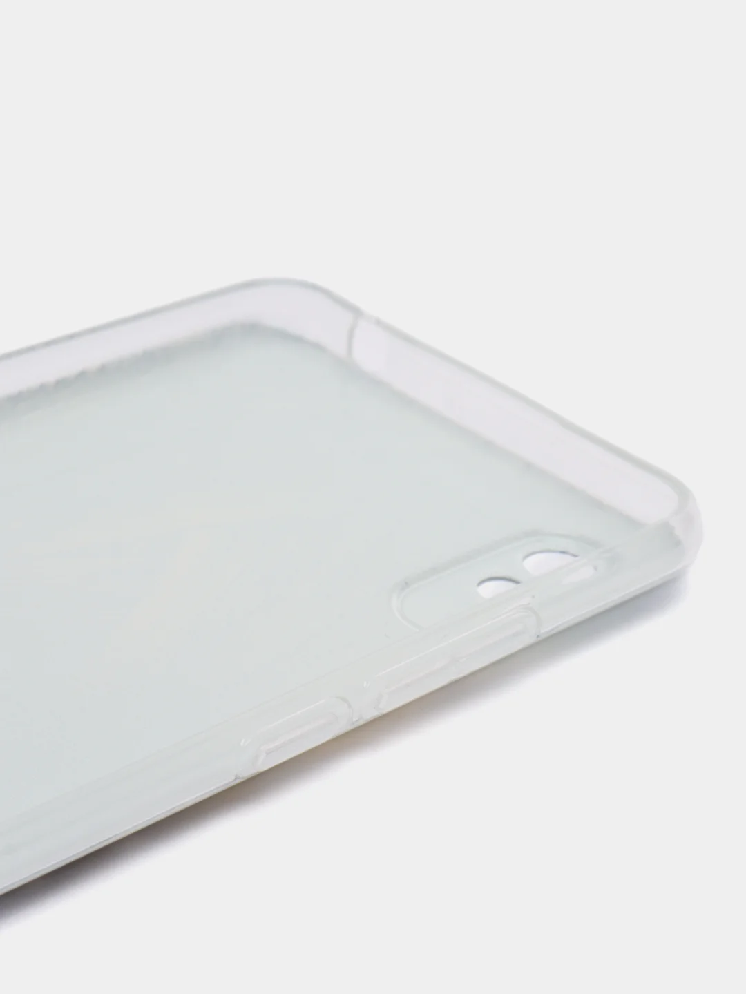Небесно-голубой силиконовый чехол на Xiaomi Redmi 9A / Сяоми Редми 9А прозрачный с рисунком, защита камеры