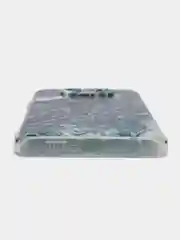 Тёмно-бирюзовый силиконовый чехол на Xiaomi Poco X3/X3 Pro / Сяоми Poco X3/Х3 Про прозрачный, с рисунком