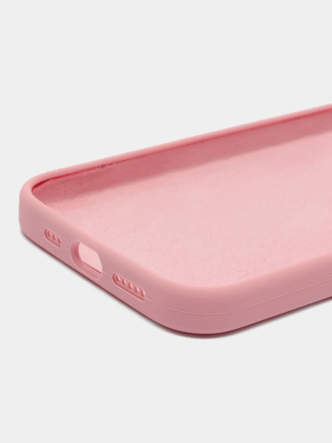 Розовый чехлы для iPhone 12/12Pro, Silicone Case