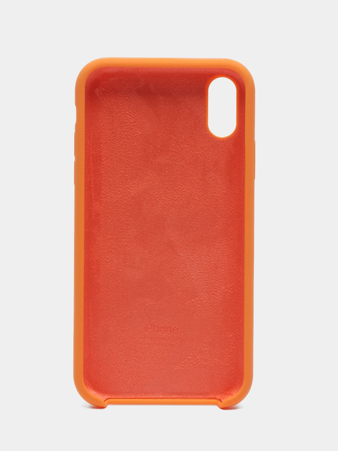 Оранжевый чехол для iPhone XR (Silicone Case)