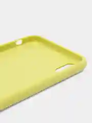 Желтый чехол для iPhone XS Max, Silicone Case