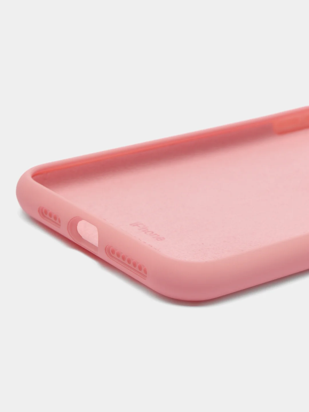 Розовый чехол для iPhone XS Max, Silicone Case