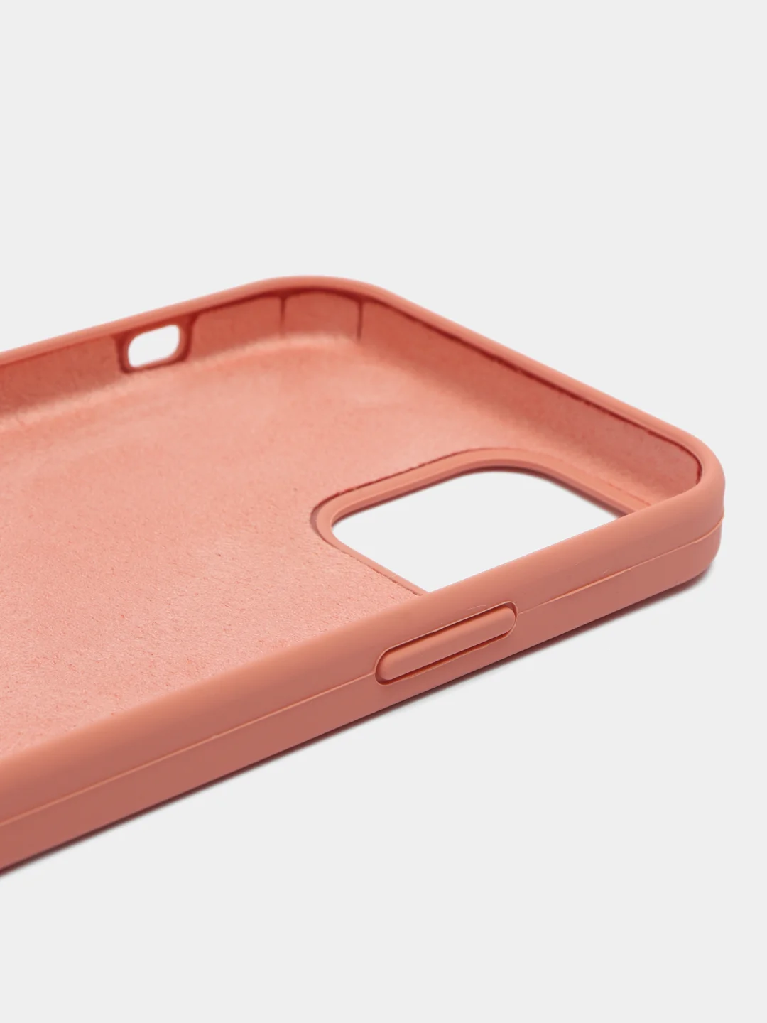 Коралловый меланж чехлы для iPhone 12/12Pro, Silicone Case