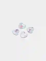 Серый глиттер для ногтей