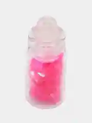 Розовый глиттер для ногтей