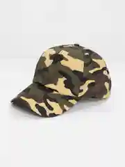 Бежевый бейсболка камуфляжная, унисекс