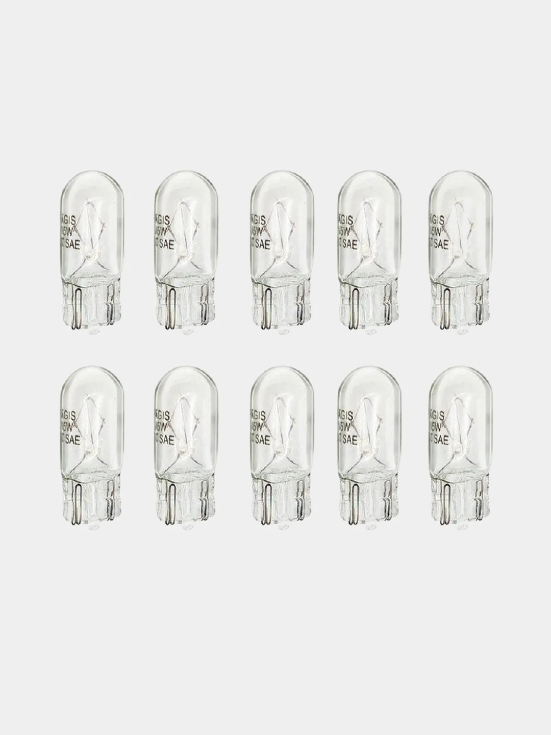Габаритные лампы W5W 12V, галогеновые, 1-10 штук