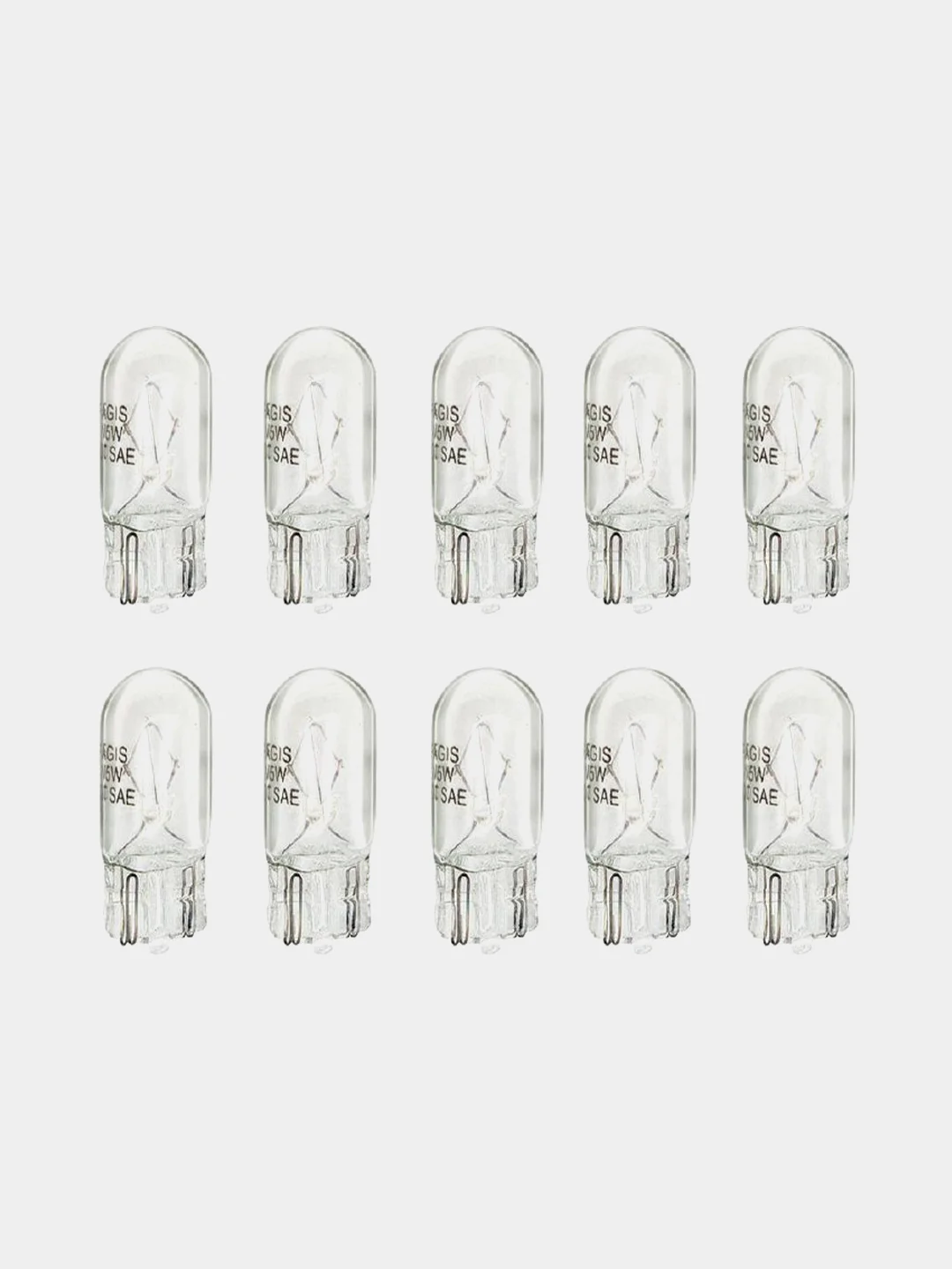 Габаритные лампы W5W 12V, галогеновые, 1-10 штук