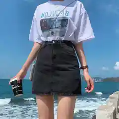 Джинсовая юбка Aloha