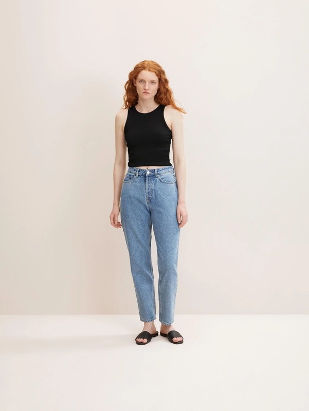 Свободные зауженные джинсы Mom Fit Tom Tailor