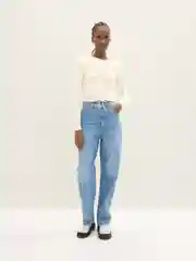 Голубой свободные джинсы Baggy Tom Tailor