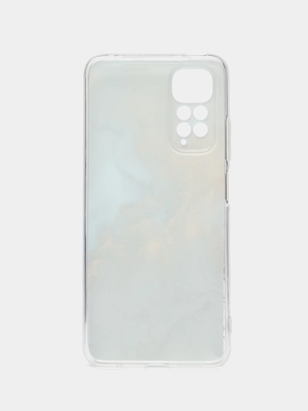 Голубой чехол на Xiaomi Redmi Note 11 4G Global/11S / Редми Ноут 11 Global/11S, с рисунком