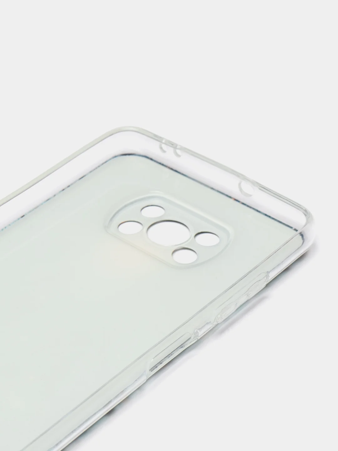 Лесной зеленый силиконовый чехол на Xiaomi Poco X3/X3 Pro / Сяоми Poco X3/Х3 Про прозрачный, с рисунком