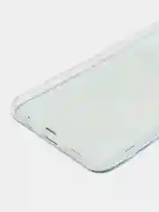 Светло-коричневый силиконовый чехол на Samsung Galaxy A50/A30s / Самсунг А50/А30s прозрачный, с рисунком