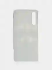 Коричневый силиконовый чехол на Samsung Galaxy A50/A30s / Самсунг А50/А30s прозрачный, с рисунком