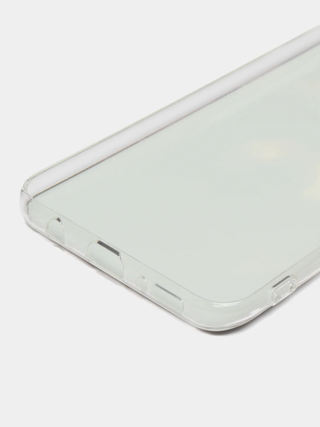 Коричневый силиконовый чехол на Samsung Galaxy A50/A30s / Самсунг А50/А30s прозрачный, с рисунком