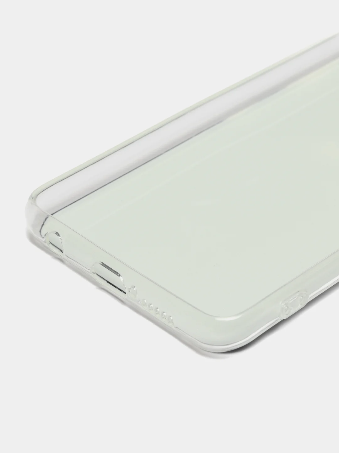 Синий меланж силиконовый чехол на Xiaomi Poco X3/X3 Pro / Сяоми Poco X3/Х3 Про прозрачный, с рисунком