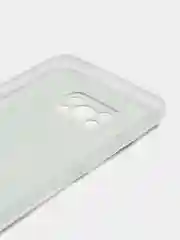 Синий меланж силиконовый чехол на Xiaomi Poco X3/X3 Pro / Сяоми Poco X3/Х3 Про прозрачный, с рисунком