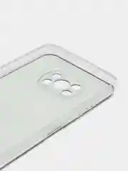 Лавандовый силиконовый чехол на Xiaomi Poco X3/X3 Pro / Сяоми Poco X3/Х3 Про прозрачный, с рисунком