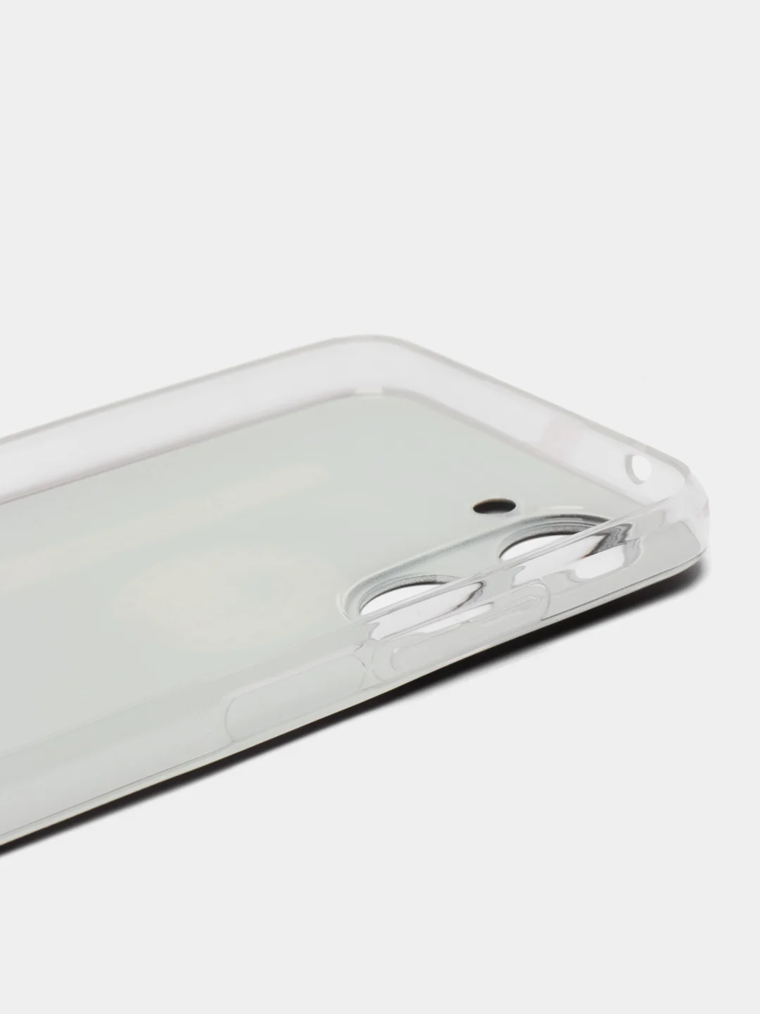 Хром силиконовый чехол на Realme 10 4G / Реалми 10 4G прозрачный, с рисунком, защита камеры