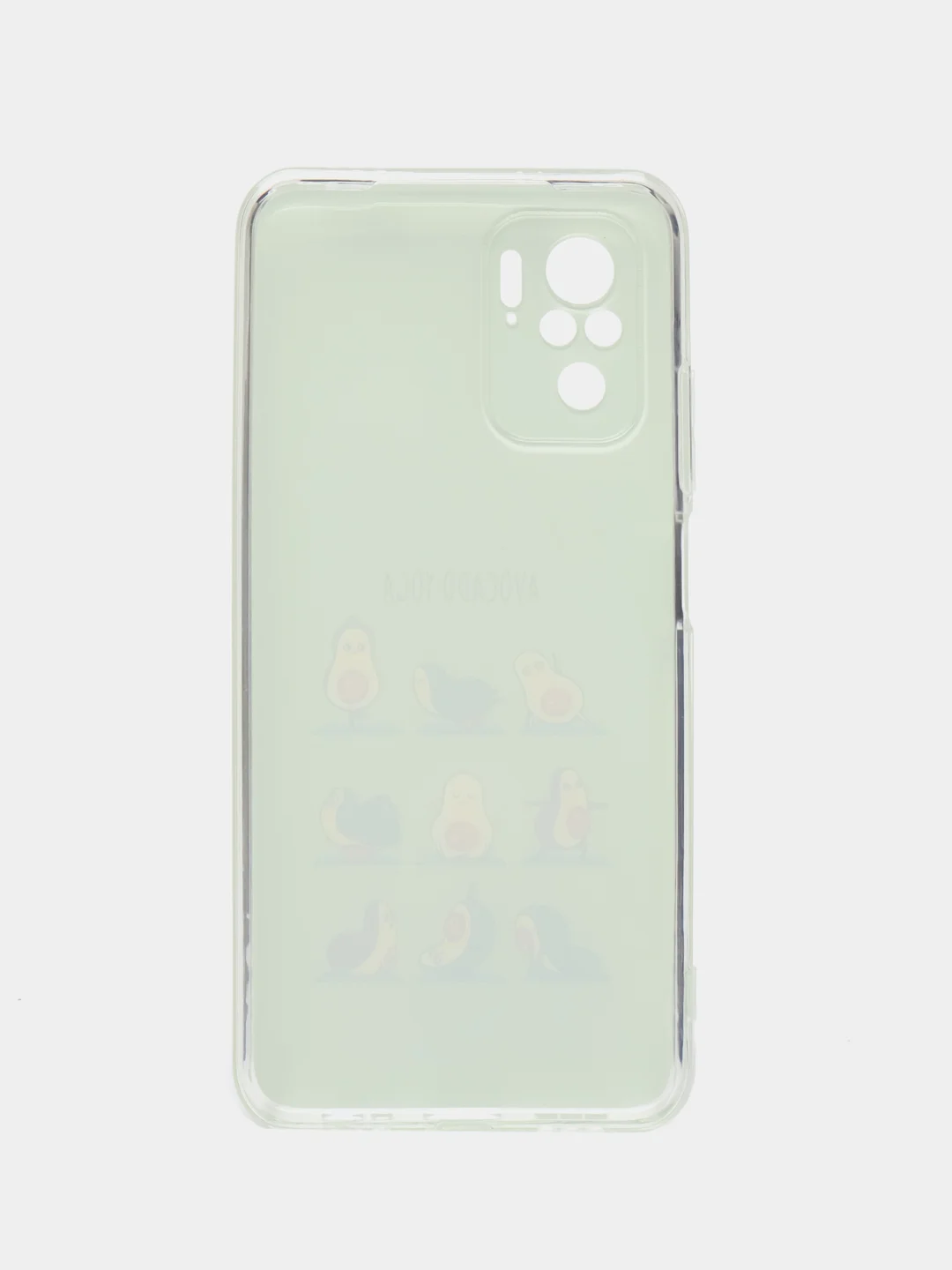 Салатовый чехол на Xiaomi Redmi Note 10/Note 10S/Poco M5s / Сяоми Редми Нот 10/10С с рисунком