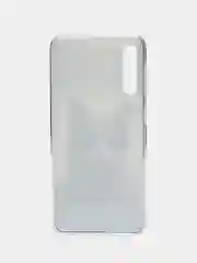 Синий меланж силиконовый чехол на Samsung Galaxy A50/A30s / Самсунг А50/А30s прозрачный, с рисунком