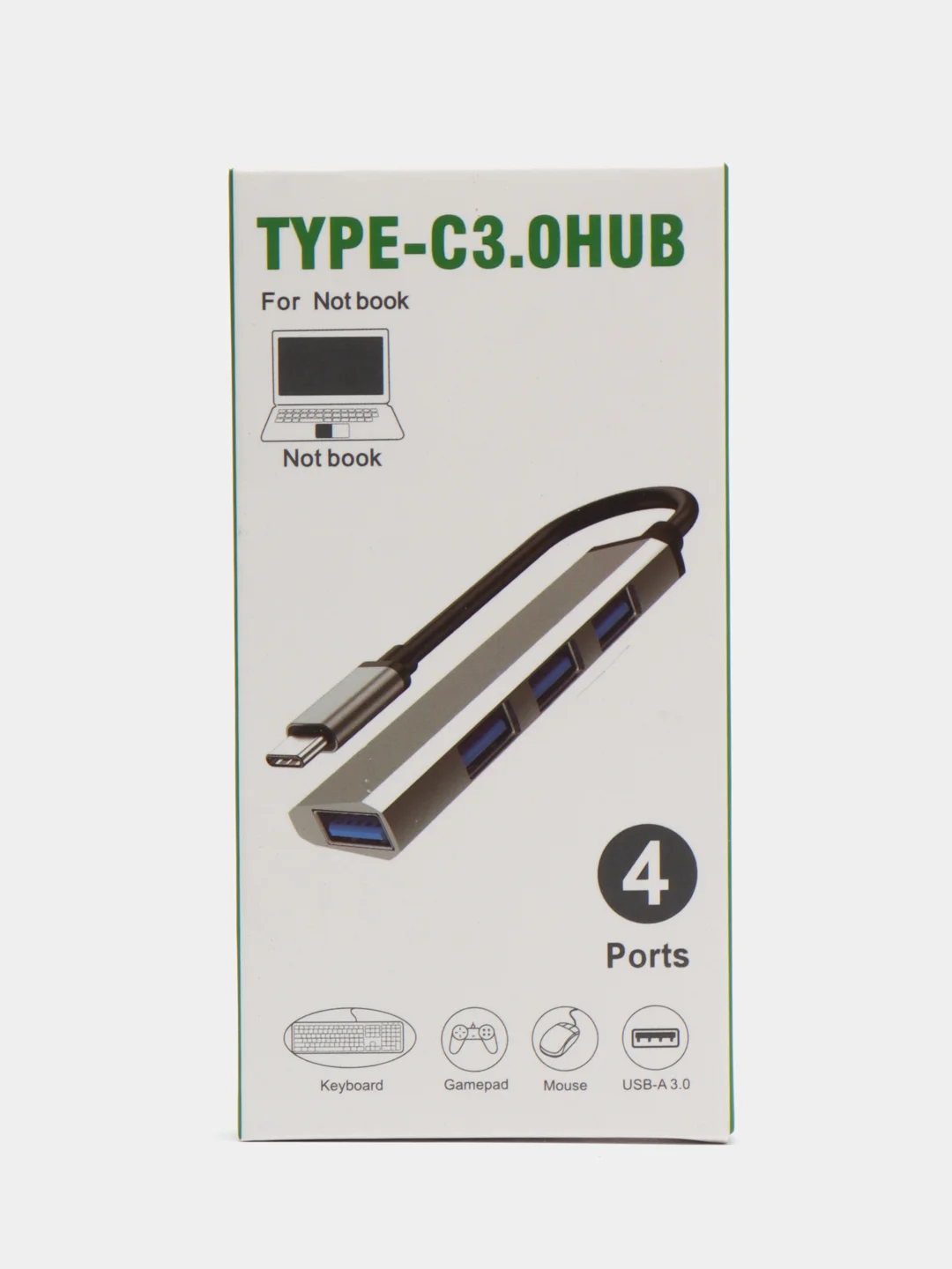 USB Хаб Type-C на USB x4