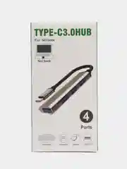 USB Хаб Type-C на USB x4
