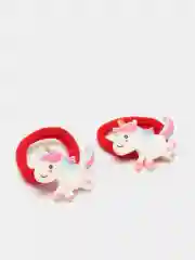 Кораллово-розовый детские резинки для волос