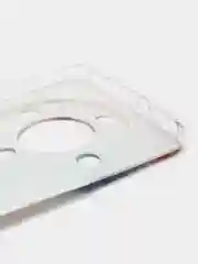 Ледяной силиконовый чехол на Honor X9A / Хонор X9A прозрачный, с рисунком, защита камеры