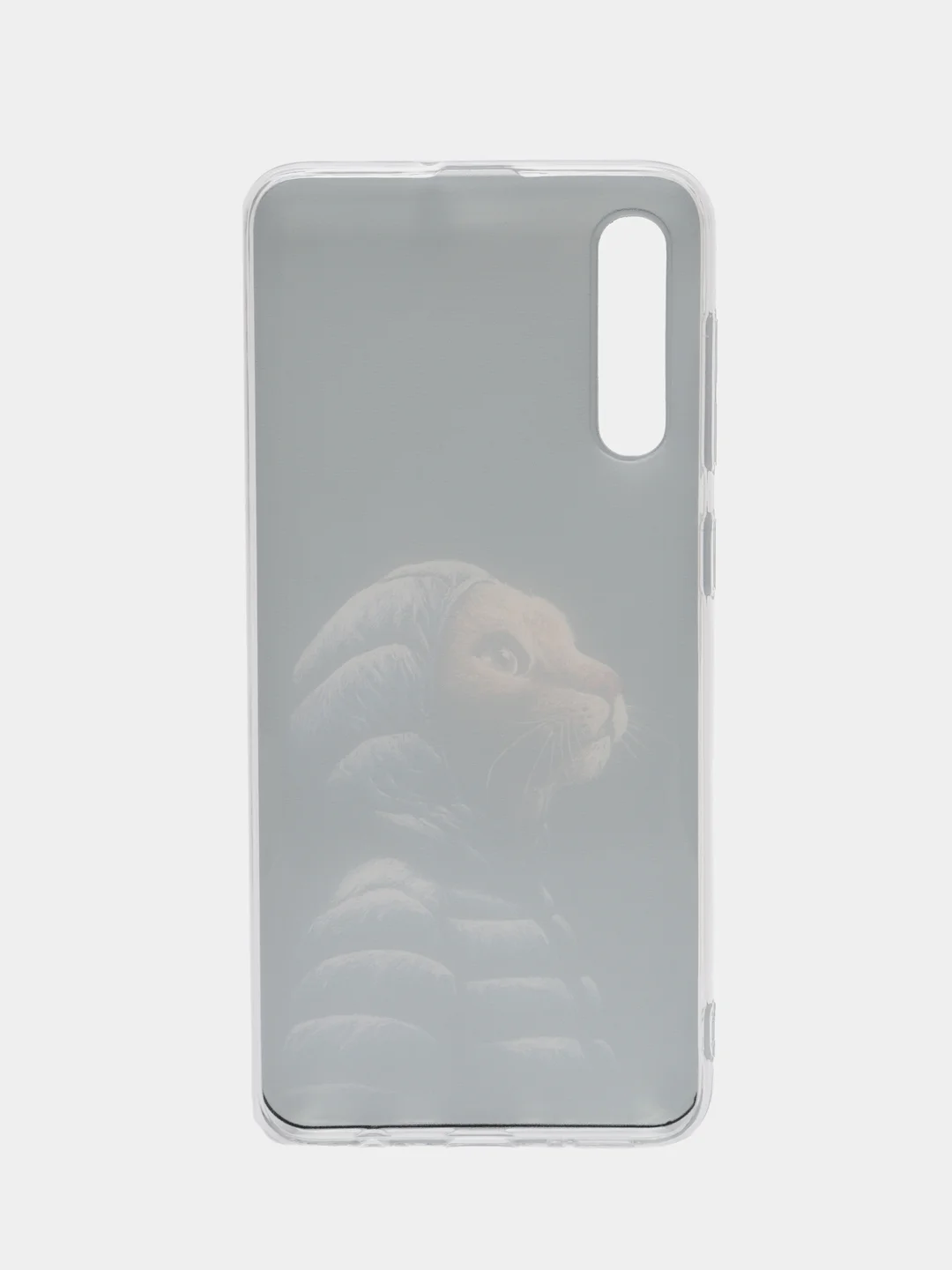 Лавандовый силиконовый чехол на Samsung Galaxy A50/A30s / Самсунг А50/А30s прозрачный, с рисунком