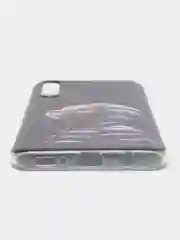 Лавандовый силиконовый чехол на Samsung Galaxy A50/A30s / Самсунг А50/А30s прозрачный, с рисунком