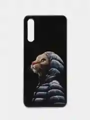 Лавандовый силиконовый чехол на Samsung Galaxy A50/A30s / Самсунг А50/А30s прозрачный, с рисунком