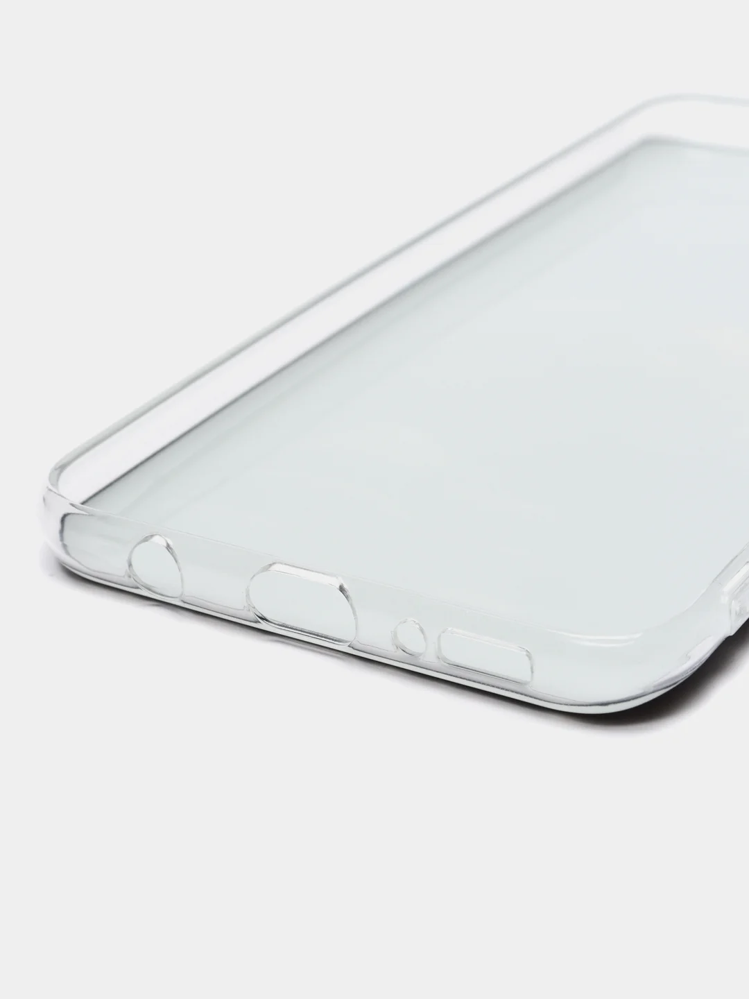 Лавандовый силиконовый чехол на Samsung Galaxy A50/A30s / Самсунг А50/А30s прозрачный, с рисунком