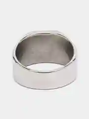 Серебряный кольцо- перстень унисекс из титановой стали