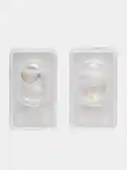 Серый цветные контактные линзы, без диоптрий, 2 штуки