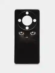 Шоколадный силиконовый чехол на Honor X9A / Хонор X9A прозрачный, с рисунком, защита камеры
