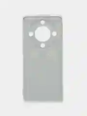 Шоколадный силиконовый чехол на Honor X9A / Хонор X9A прозрачный, с рисунком, защита камеры