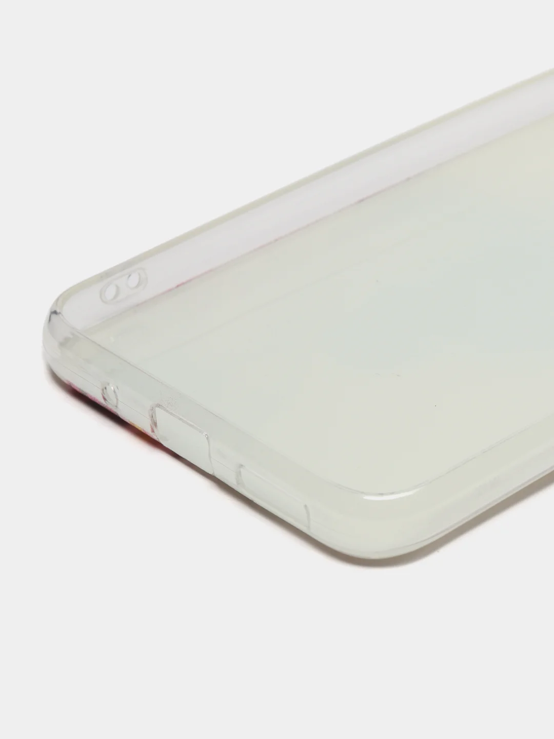 Ледяной силиконовый чехол на Xiaomi Redmi 12C/Poco C55 / Редми 12C/Поко C55 прозрачный, с рисунком