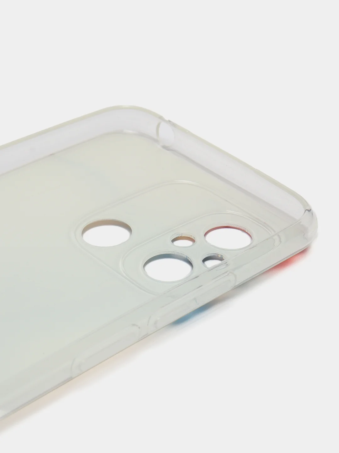 Ледяной силиконовый чехол на Xiaomi Redmi 12C/Poco C55 / Редми 12C/Поко C55 прозрачный, с рисунком