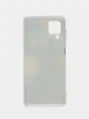 Лимонный чехол на Samsung Galaxy A12/M12 / Самсунг А12/М12 прозрачный, с рисунком, защита камеры
