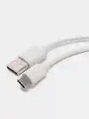 Кабель белый Usb 2.0-Type-C, 1 м, Sonnen, медь, шнур для передачи данных и зарядки, 513558