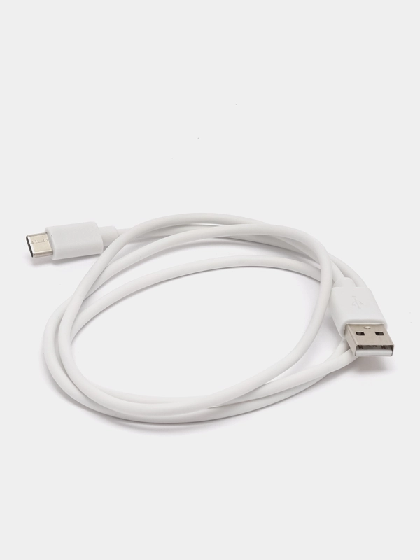 Кабель белый Usb 2.0-Type-C, 1 м, Sonnen, медь, шнур для передачи данных и зарядки, 513558