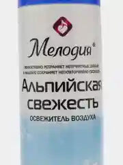 Освежитель воздуха аэрозольный, 300 мл, Мелодия Альпийская Свежесть, 605343