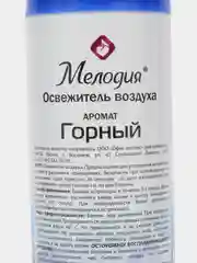 Освежитель воздуха аэрозольный 300 мл Мелодия Горный, 601904