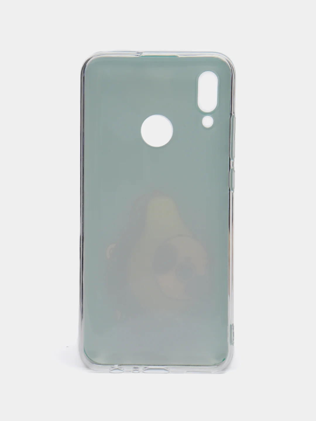 Мятный чехол на Honor 10 Lite/Huawei P Smart 2019 / Хонор 10 Лайт прозрачный, с рисунком