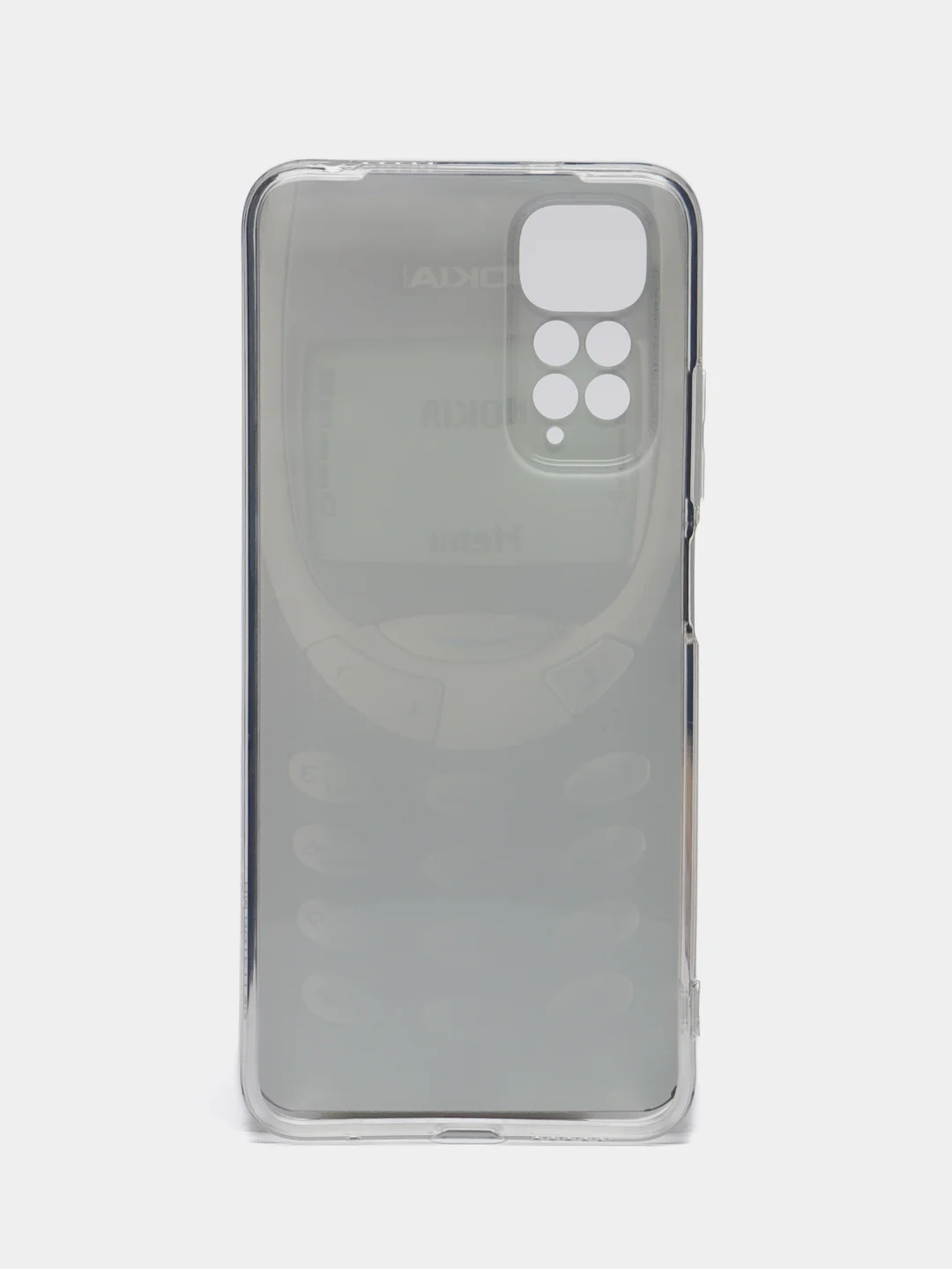 Угольный чехол на Xiaomi Redmi Note 11 4G Global/11S / Редми Ноут 11 Global/11S, с рисунком