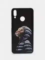 Лавандовый чехол на Honor 10 Lite/Huawei P Smart 2019 / Хонор 10 Лайт прозрачный, с рисунком