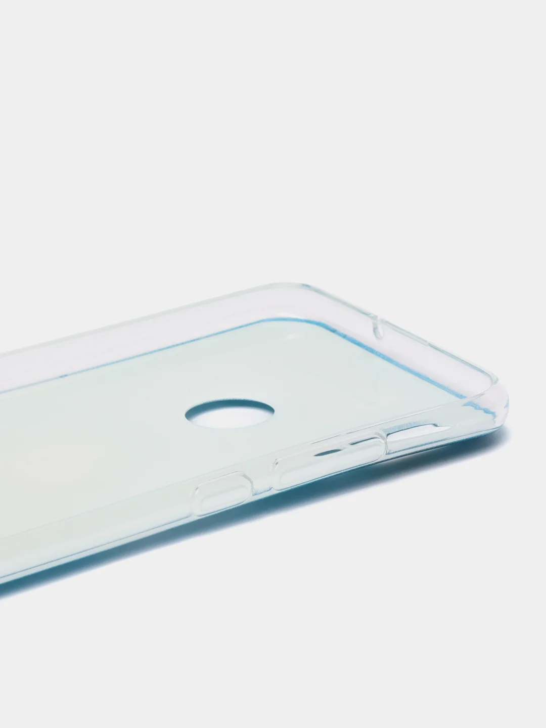 Лазурный чехол на Honor 10 Lite/Huawei P Smart 2019 / Хонор 10 Лайт прозрачный, с рисунком